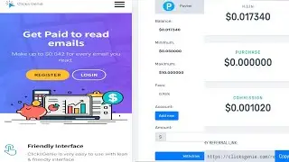 Clicks Genie New wabsite Free Unlimited Loot Earning Free withdrawal without investment