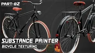 Substance Painter Tutorial : How to Texturing Bicycle - PART02