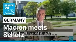 Europe Day: Macron meets Scholz in Berlin for first trip abroad since his inauguration &bull; FRANCE 24
