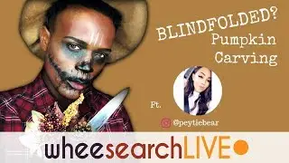 Blindfolded? Pumpkin Carving ft. Peyton | Wheesearch