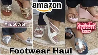 Amazon footwear haul || Amazon wedges, flats & bellies haul || Amazon women's footwear haul 