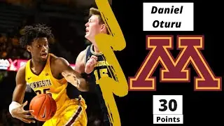 Daniel Oturu Highlights vs Michigan  1 12 2020