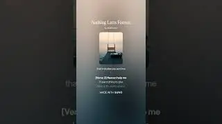 Varina Darken -Nothing Lasts Forever