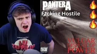 Teen Reacts To Pantera - F*cking Hostile!!!