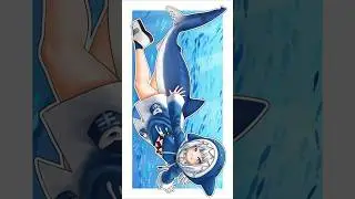 Blue Shark Gura #gawrgura #art #gura #hololive #vtuber #timelapse #drawing #gawrt #fyp