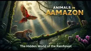 ANIMALS in AMAZON | The Hidden World of the Rainforest #AnimalsInAmazon #Amazon  #RainforestAnimals