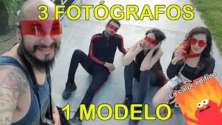 3 FOTÓGRAFOS Y 1 MODELO - CHALLENGE DE FOTOGRAFÍA