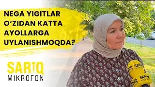 Nega yigitlar o‘zidan katta ayollarga uylanishmoqda?