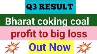 Bharat coking coal q3 2026 Results today. Bharat coking coal share latest news today 