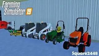Moving & Setting Up New Landscaping Shop | Farming Simulator 19
