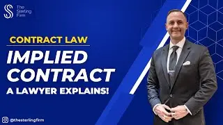 🤔 IMPLIED Contract | A Lawyer Explains! #contract #lawyer