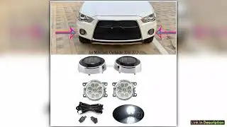 Fog Lights LED for Mitsubishi Outlander 2008 2009 2010 2011 2012 Fog Lamp Front Bumper Headlight Ho