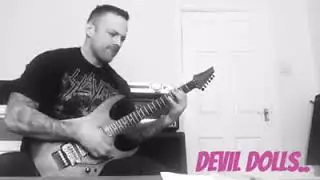 BANG BANG FIRECRACKER - Devil Dolls - Rhythm Guitar part by Kieron K Berry