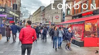 London City Walk - Central London Walking - Walking London Soho to Covent Garden & Strand [4K HDR]