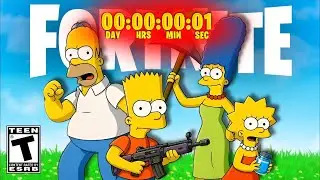 🔴LIVE! FORTNITE LIVE EVENT!!! Simpsons Season! Ft. @Amogus_Mc