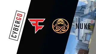 IEM Dallas 2022 FaZe VS ENCE (Nuke, decider) [CyberGo #1]
