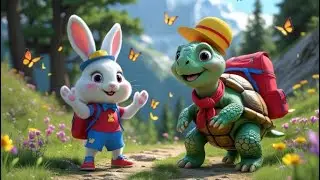 🐇🐢Rabbit & Tortoise&rsquo;s Big Mountain Adventure | Kids Songs | Giggle & Wiggle