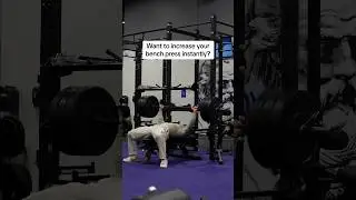 How to increase your bench press instantly 🦾