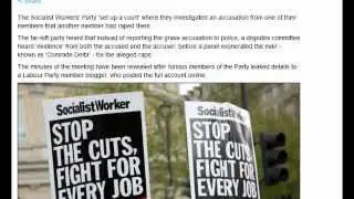 SWP held 'sharia-style court' to exonerate nazi member accused of raping female 'comrade'