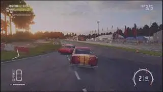 PS5 Wreckfest Daily Tournament Mode - Espedalen Raceway  - Short Circuit Reverse (No Commentary)