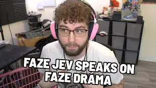 Faze Jev FINALLY spoke out about the FaZe Clan Drama in the most Jev way possible...