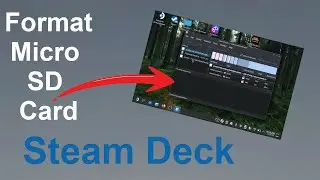 How to format micro sd card for steam deck