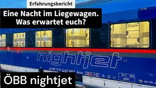 Eine Nacht im Liegewagen nightjet der &Ouml;BB. Was erwartet euch? Ein Erfahrungsbericht und Review.