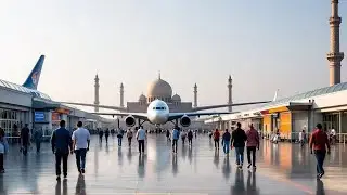 Lucknow airport ka viwe dekho nadarganj pull se#motovlo #travelvideo #travelblog