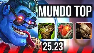 DR. MUNDO vs AMBESSA (TOP) | 10 solo kills, Legendary, 12/2/1 | NA Master | 25.23