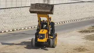 JCB 3DX Washing and Going to My Village New Home Mud Filling | jcb video | Jcb Leveling Work | Jcb 