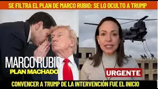 MARCO RUBIO SE LO OCULTO A TRUMP: REVELAN EL PLAN SECRETO PARA USAR A DELCY Y PONER A MACHADO