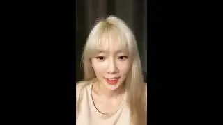 [vietsub] 190820 Taeyeon (태연) instagram livestream - zero.taeyeon