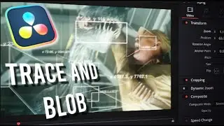 Trace And Blob Tracking Effect - Davinci Resolve (FREE) Tutorial (No Plugins)