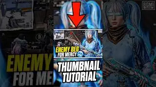 Thumbnail tutorial #gaming #bgmi #thumbnail