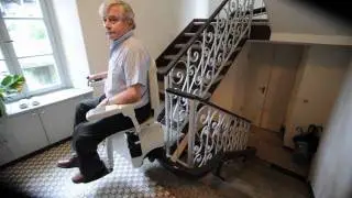 Montascale interno con seggiolino