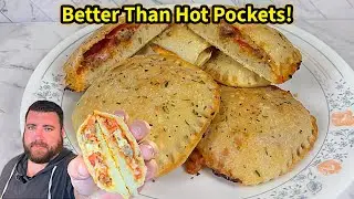 🍕 Домашние карманы для пиццы &mdash; лучше, чем горячие карманы! 🍕