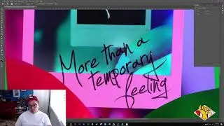 Designing Poetry: The Making of Tiana Gaudioso's Poetry Poster (Timelapse)