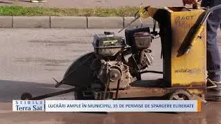 LUCRĂRI AMPLE &Icirc;N MUNICIPIU, 35 DE PERMISE DE SPARGERE ELIBERATE