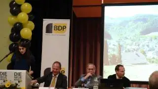 Vorstellung Gemeinde Eptingen an BDP Anlass durch Stephanie Eymann Schneider