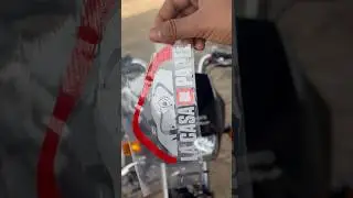 Money heist sticker #moneyheist #viral #modification #trending #splendormodified #bikemodification