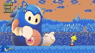 Fall Guys Sonic Edition Mania Plus Mod