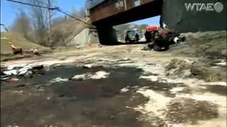 Route 8 shut down by crash with tractor-trailers