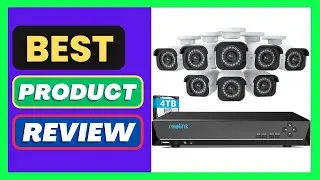 REOLINK 4K PoE Security Camera System Review 🔒 8MP | 16CH NVR | 24/7 Recording