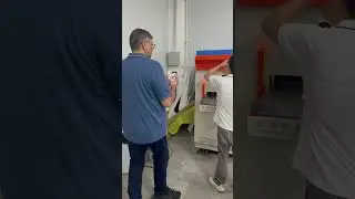 Silicon heat transfer label machine #silicone #heatransfer