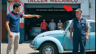 Despreciaron el vocho del mec&aacute;nico &mdash; hasta que mostr&oacute; su colecci&oacute;n de superautos