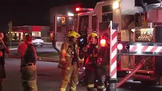 Saint-R&eacute;mi l Big fire knocks down commercial building