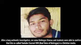 Admonishing people to attack Rohingya Christian
