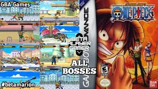 Shonen Jump's One Piece | Semua Boss | GBA Game | #betamarion