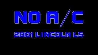 ⭐ Lincoln LS 2001 года — без кондиционера — кондиционер выходит горячим