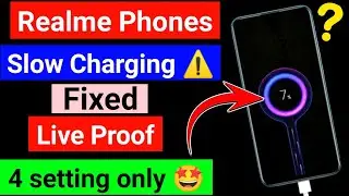 🔌realme phone slow charging problem🔥/realme mobile slow charging problem/realme phone slow Charging 